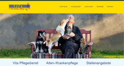 Desktop Screenshot of pflegedienstvita.de